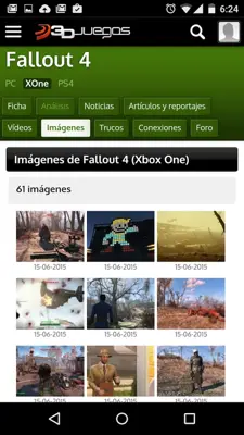 3DJuegos android App screenshot 5